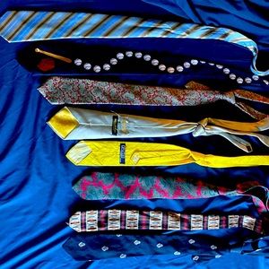 Ties. diff brands. $10/each. Buy multiple I will make a deal.all ties for $60.